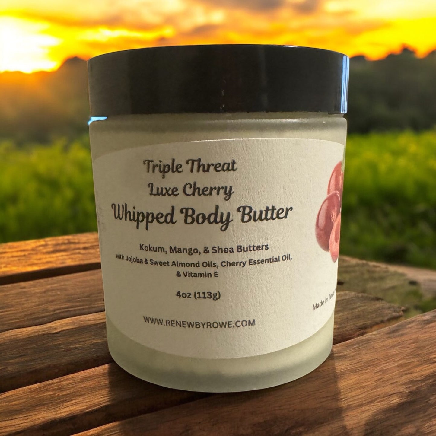 Triple Threat Luxe Cherry Body Butter