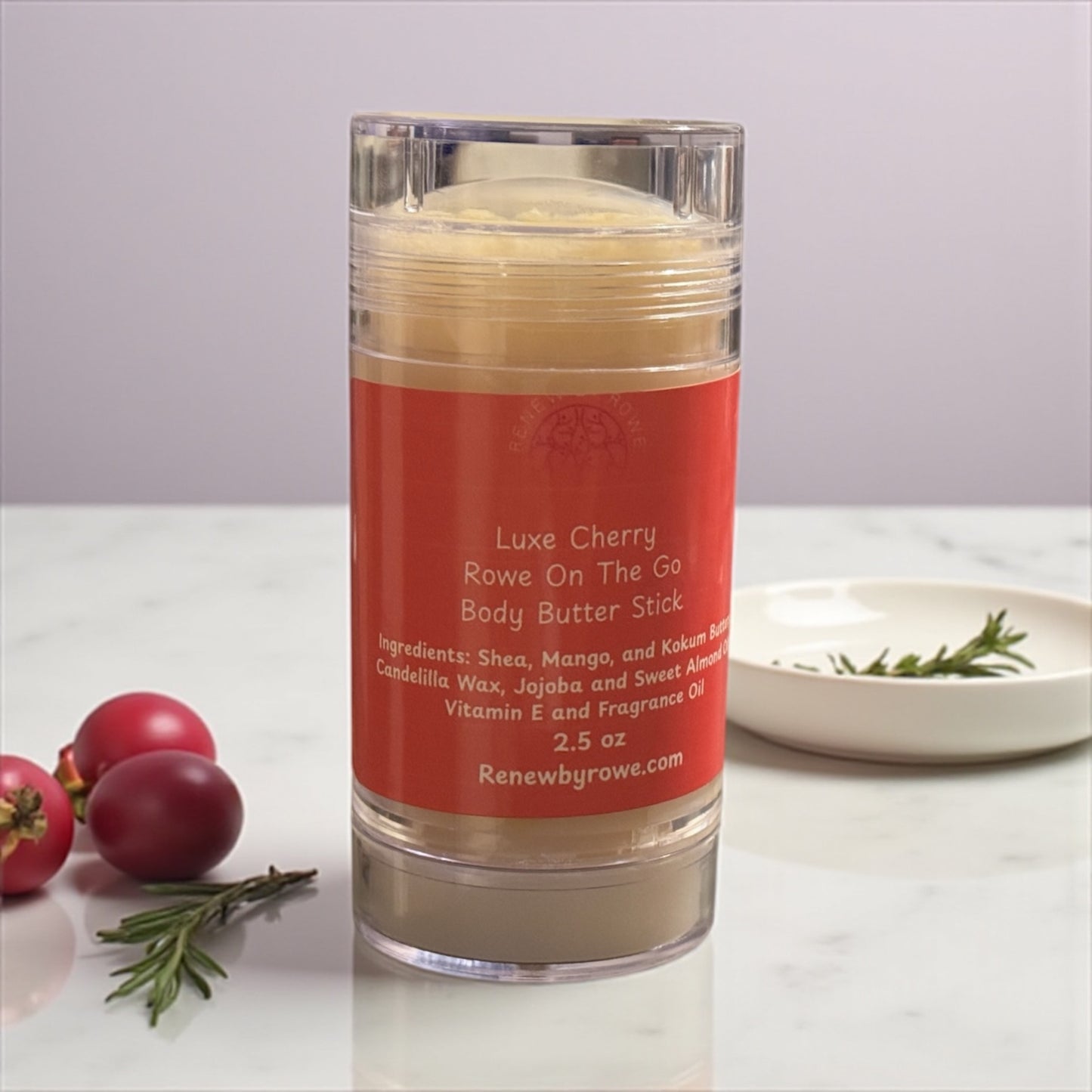 Luxe Cherry - Rowe on the Go Body Butter Stick
