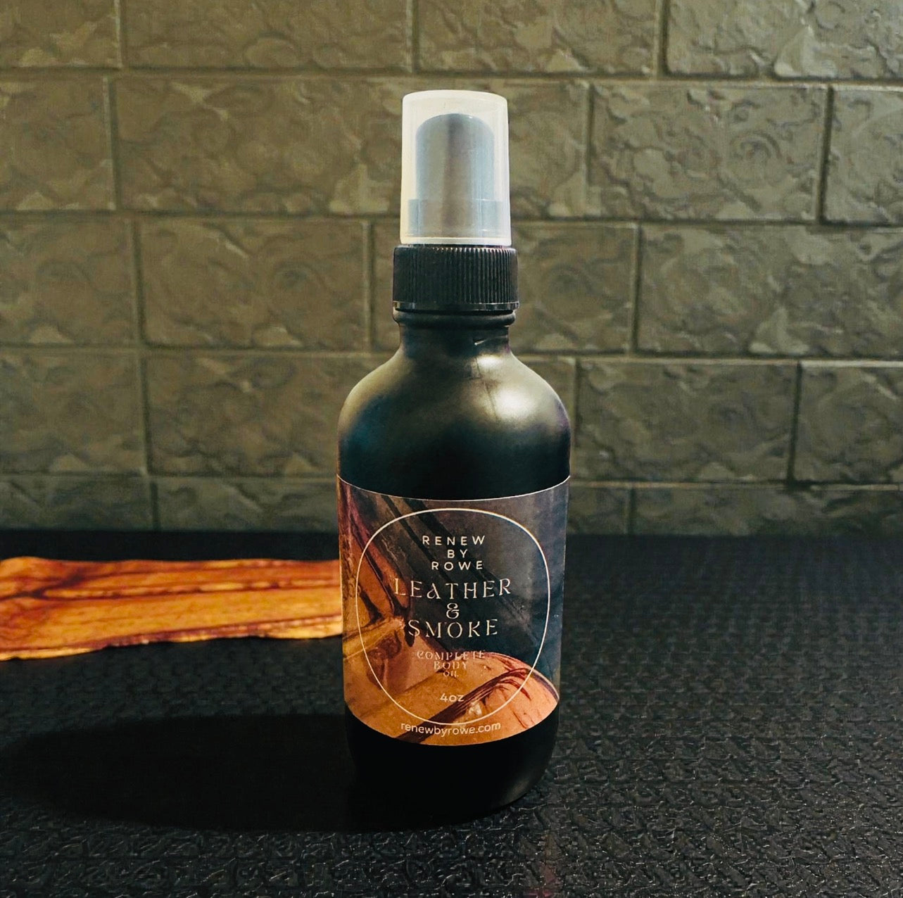 Leather and Smoke Body Oil
