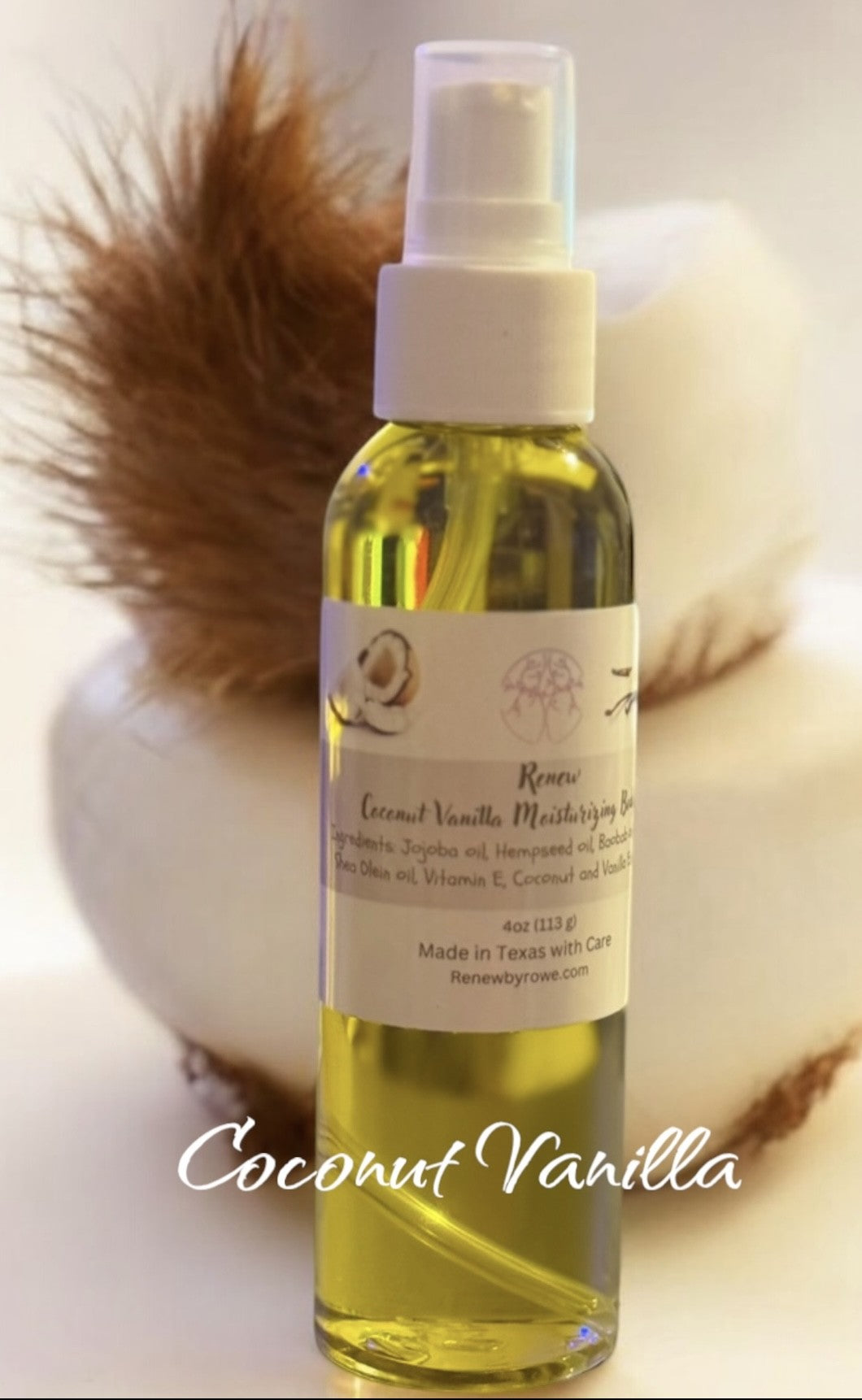 Coconut Vanilla Body Oil