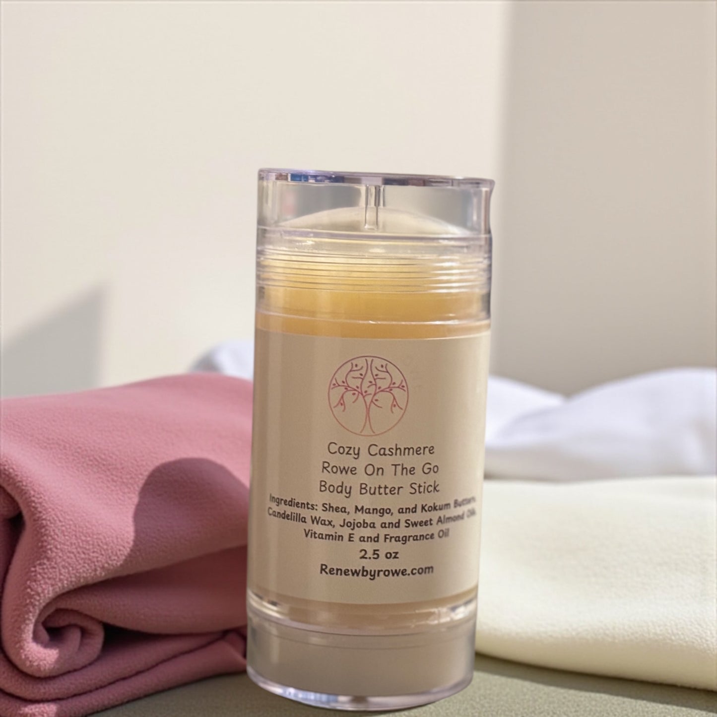 Cozy Cashmere - Rowe on the Go Body Butter Stick