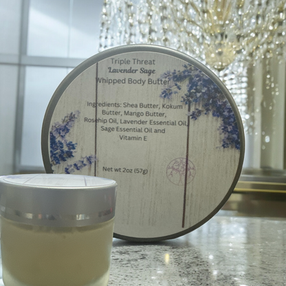 Triple Threat Lavender Sage Body Butter