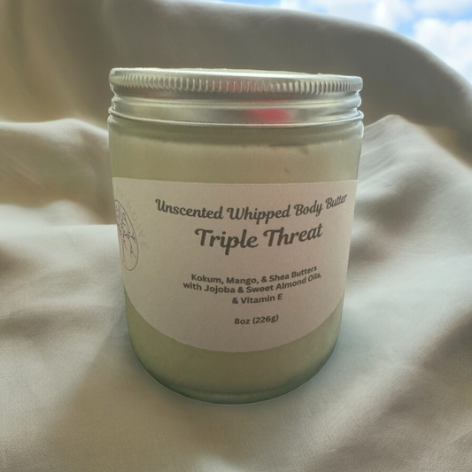 Triple Threat Unscented Body Butter