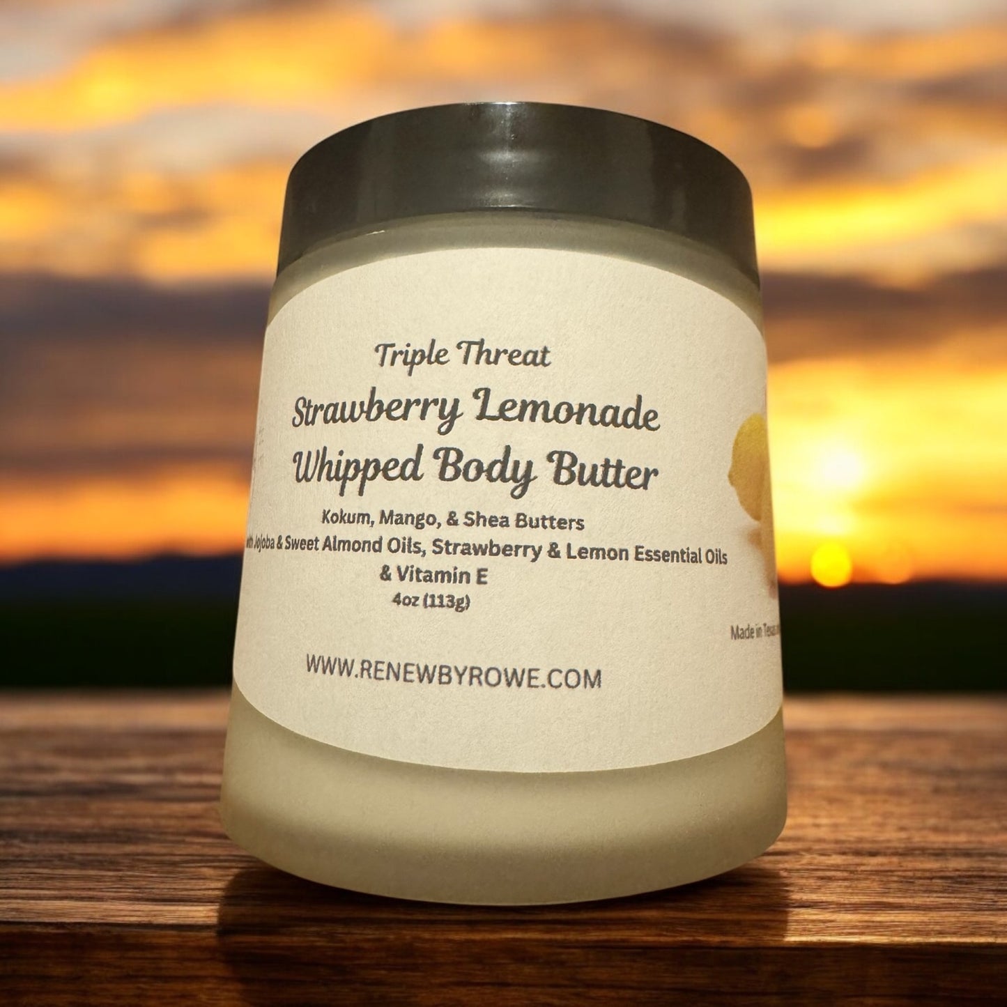 Triple Threat Strawberry Lemonade Body Butter